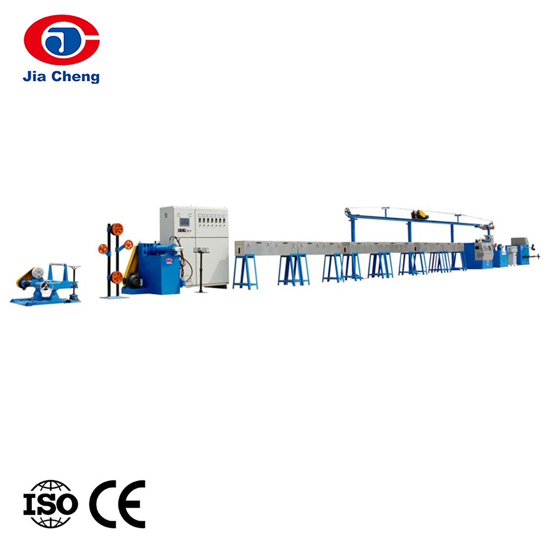 Produktionslinie für die Extrusion von Silikonkautschukkabeln